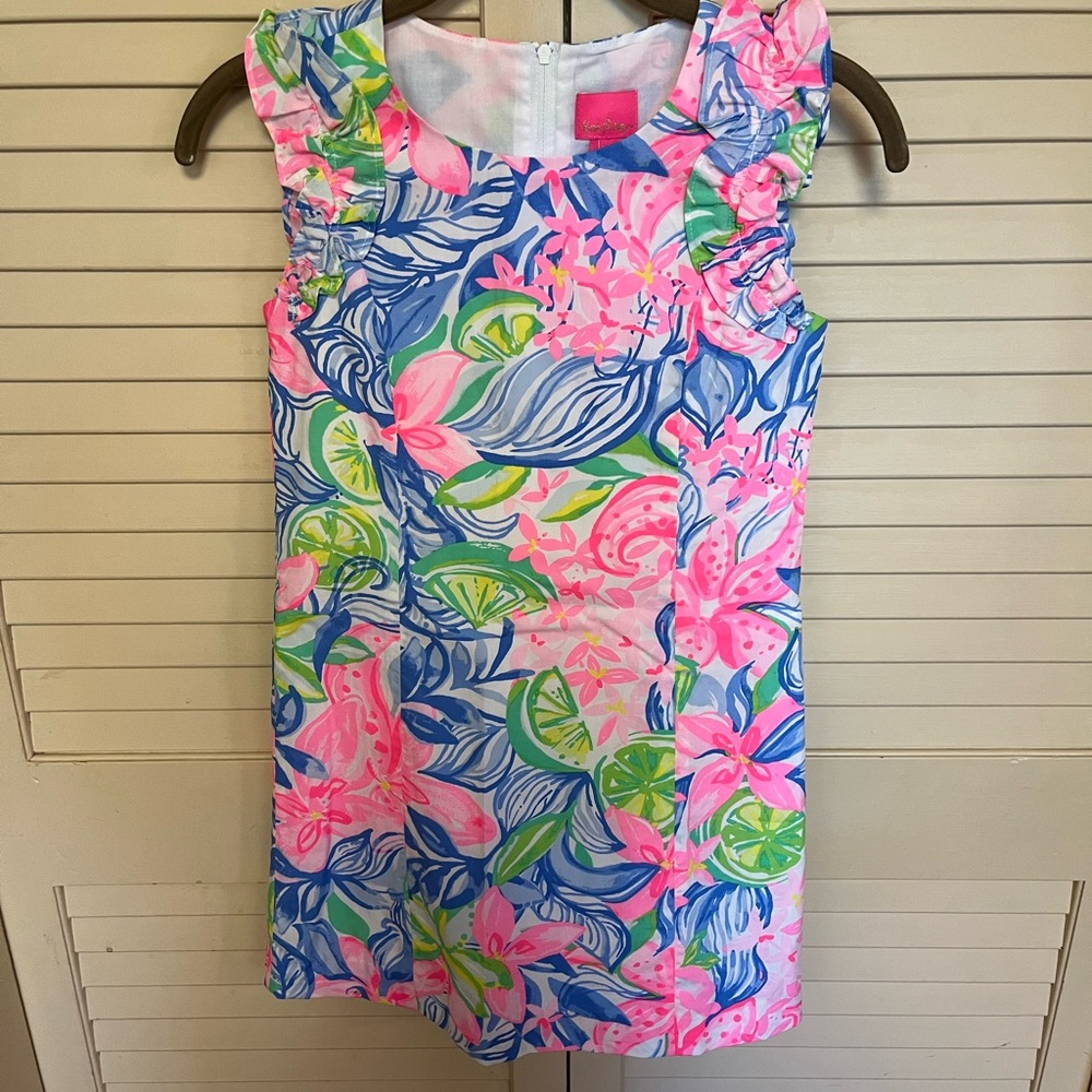 Colorful Floral Sleeveless Dress